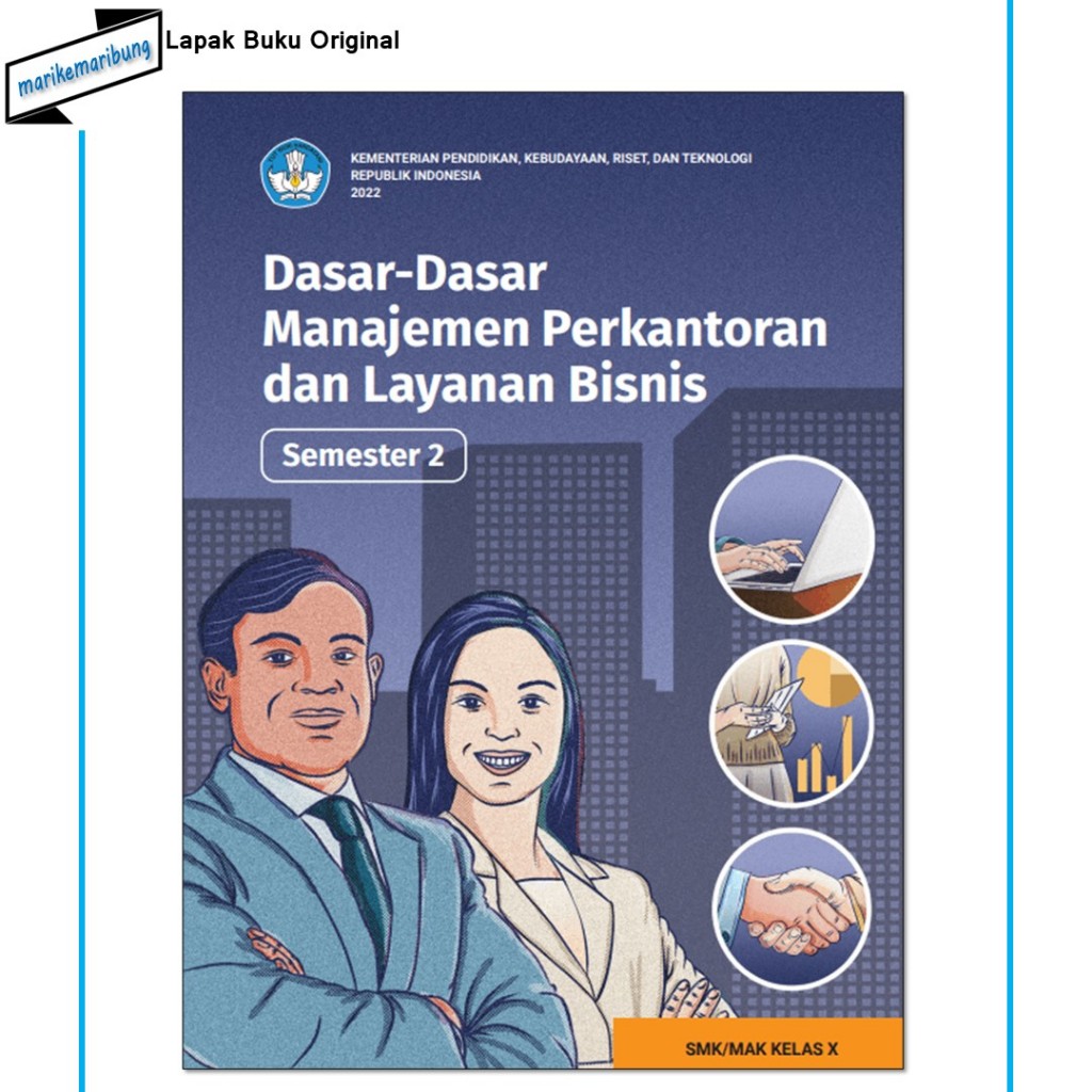 Jual Buku Kurikulum Merdeka Dasar Dasar Manajemen Perkantoran Dan