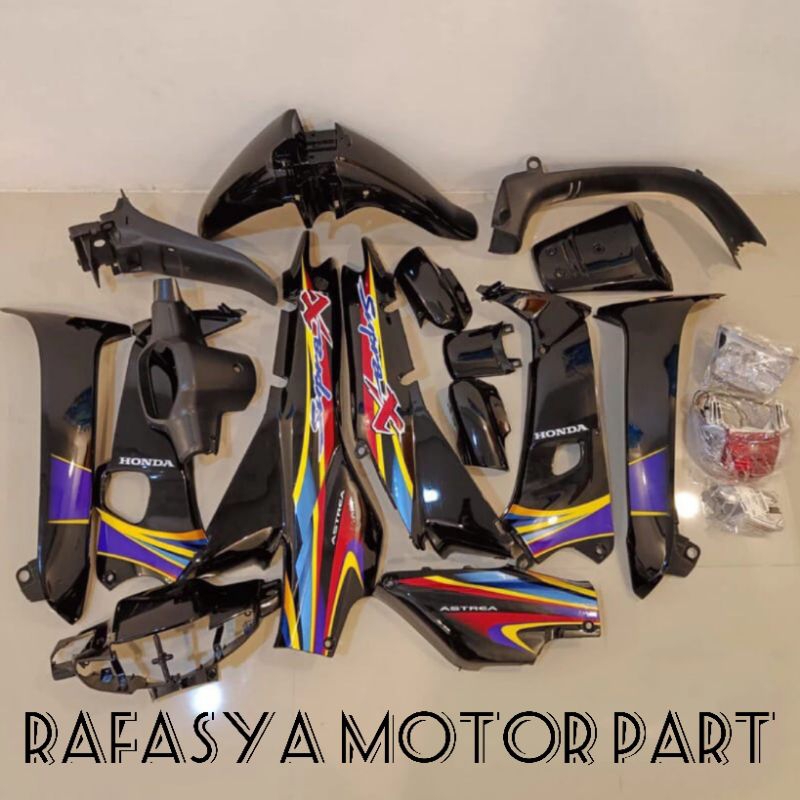 Jual Honda Supra X Cover Fullset Body Halus Dan Kasar Honda Supra X