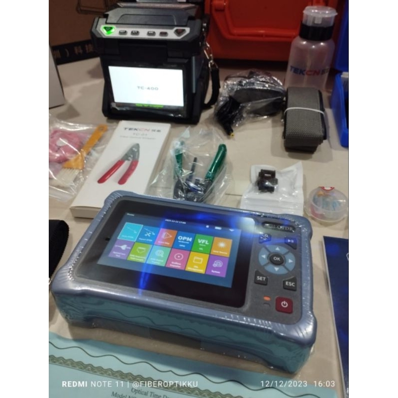 Jual Paket Splicer Tkcn Dan Otdr Mini Lamda Shopee Indonesia