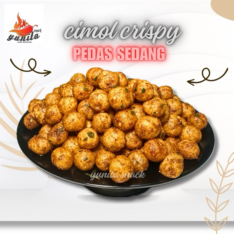 Jual Cimol Crispy Pedas Daun Jeruk 250gr Shopee Indonesia