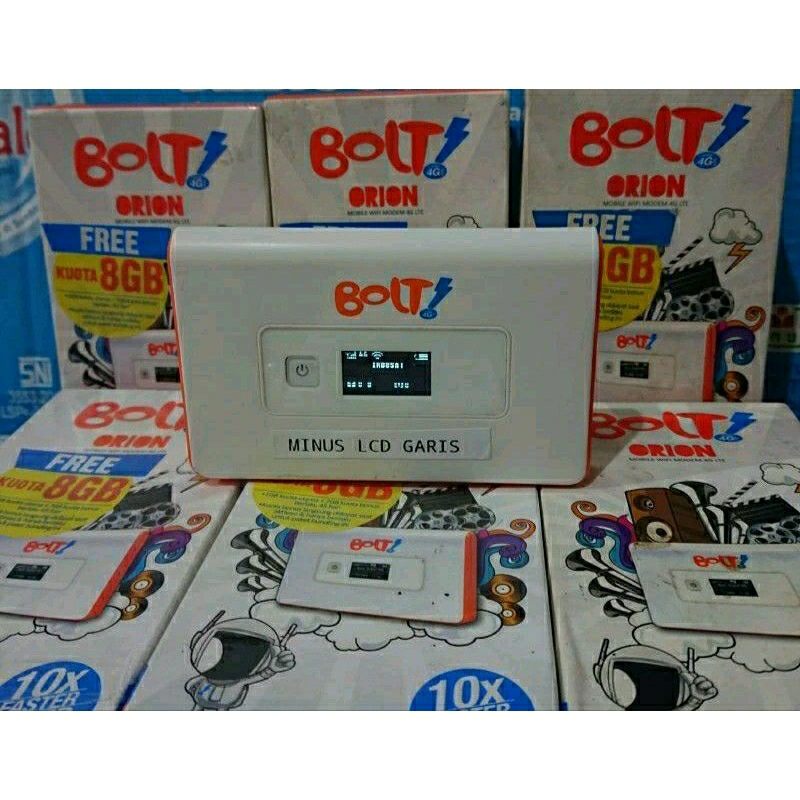 Jual Modem Mifi Bolt Orion Mv Unlock Alloprator G B B B Lcd