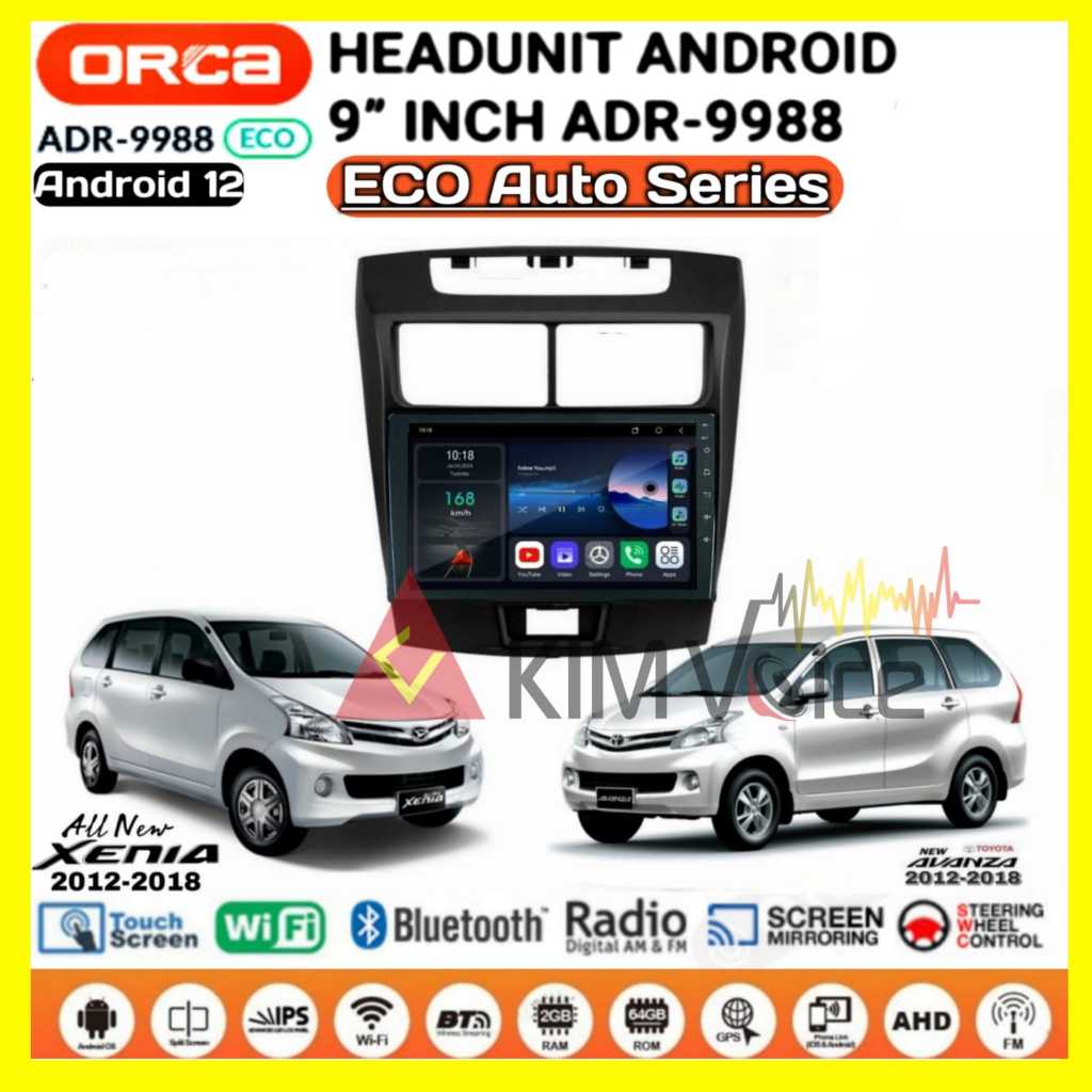 Jual Head Unit Android Orca Eco Series Inch Oem Avanza Xenia