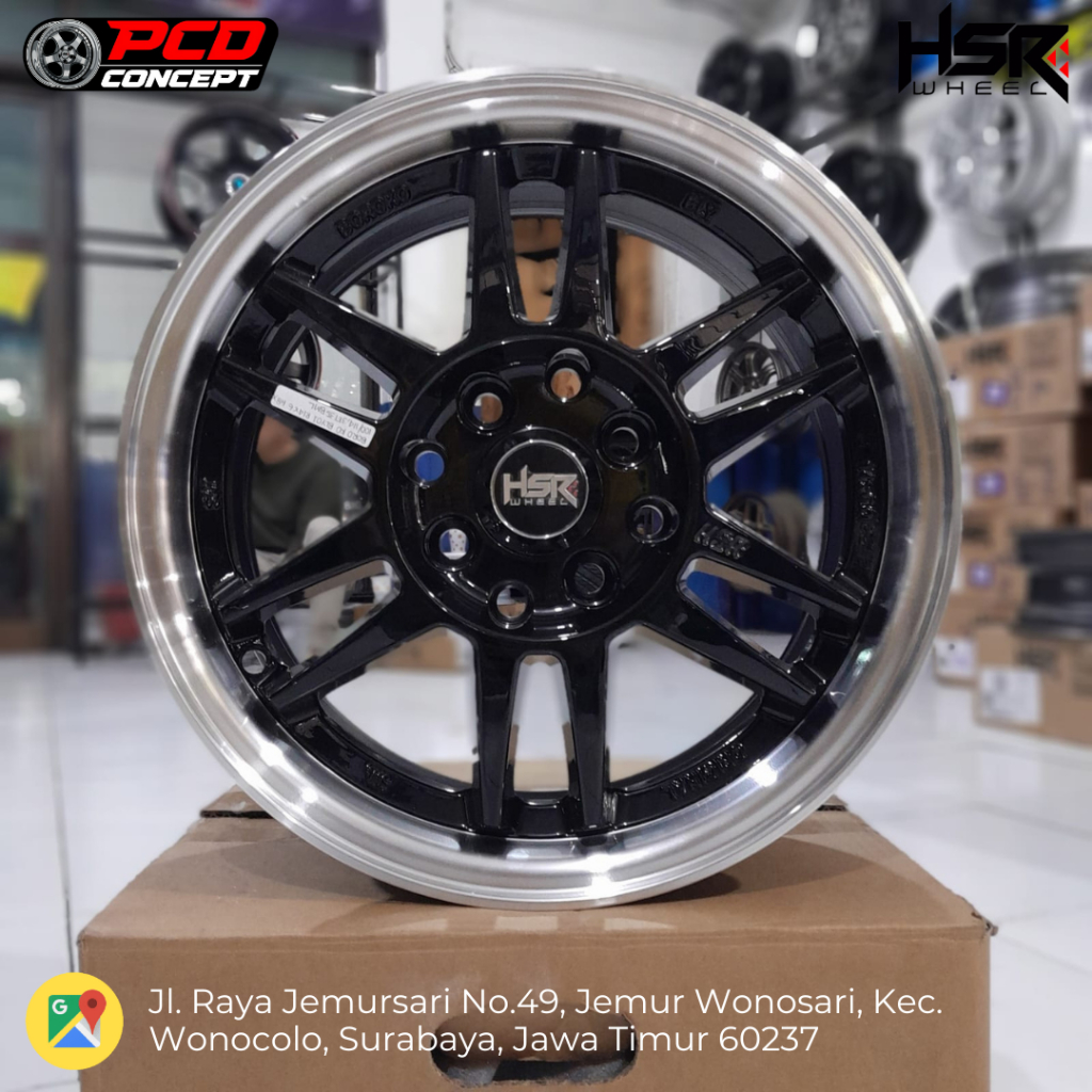 Jual VELG MOBIL HSR BOROKO BLY01 RING 14 14 VELG HSR R14 BUAT AVANZA