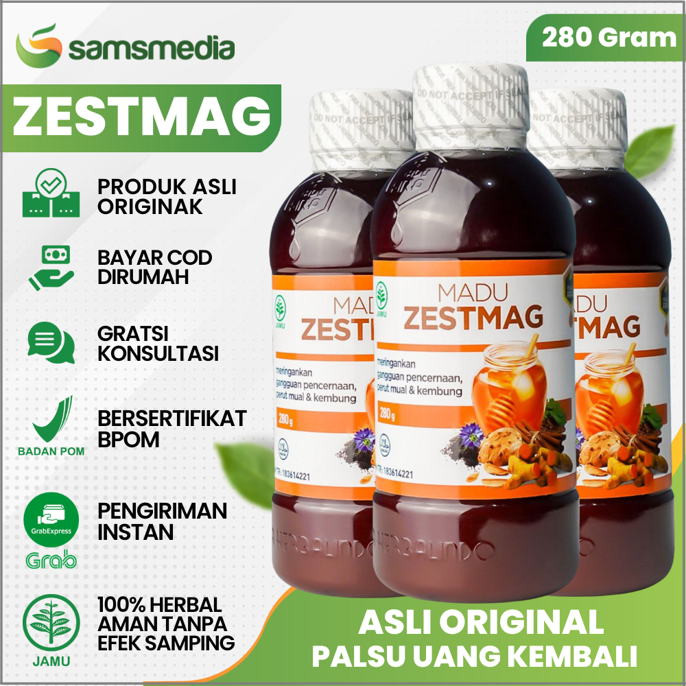 Jual Madu Zestmag Asli Original Zetmagh Zetsmaag Zest Mag Zestmag