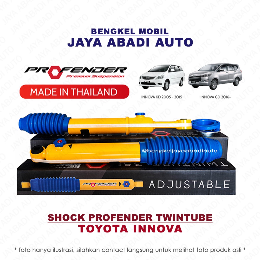 Jual Shock Breaker Profender Twintube Klik Toyota Innova Shopee