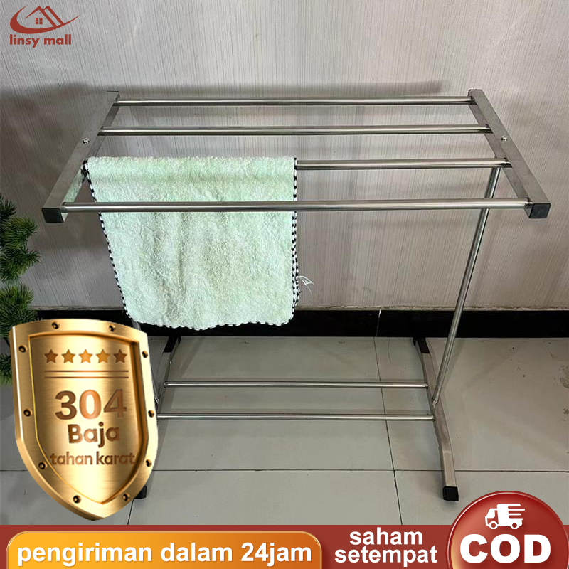 Jual Jemuran Handuk Rak Handuk Kuat Kokoh Jemuran Handuk Stainless