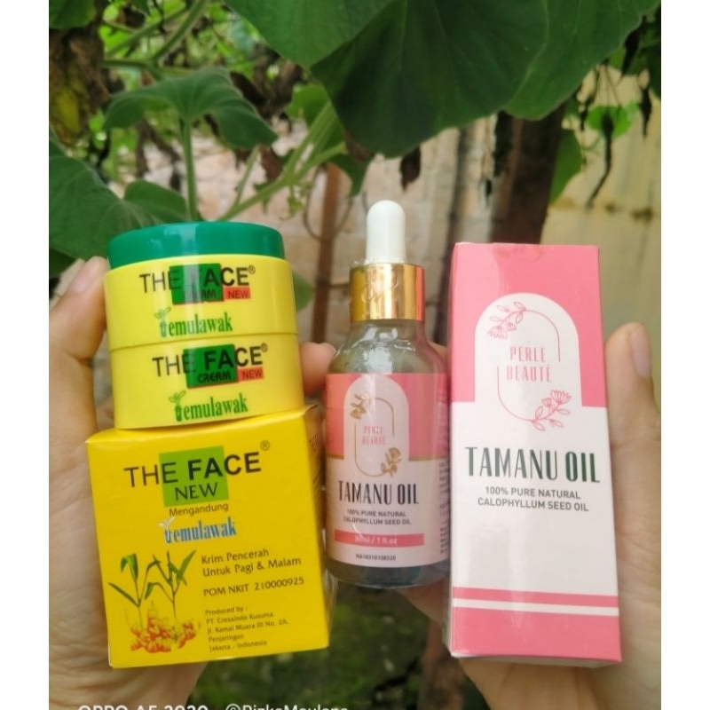 Jual The Face Temulawak Original BPOM Tamanu Oil Perle Beautè Shopee