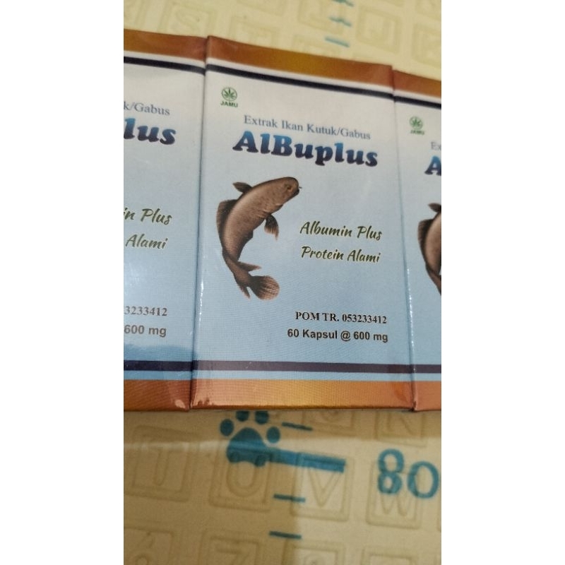 Jual Albuplus Extrak Ikan Gabus Kutuk Mg Isi Kapsul Original