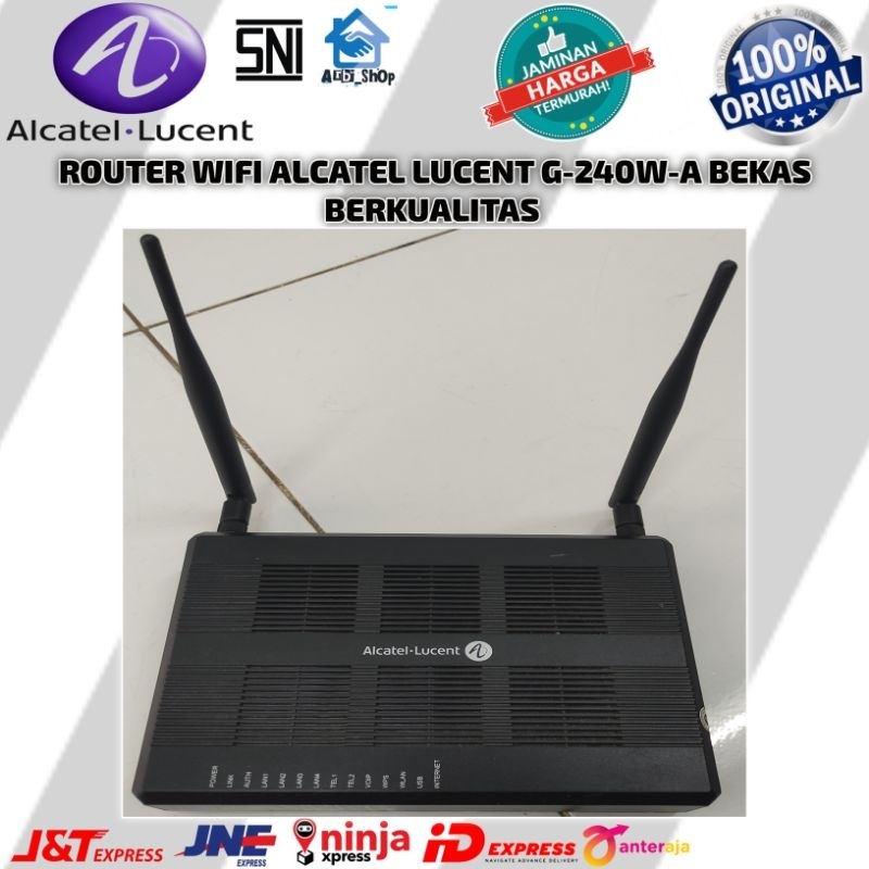 Jual ROUTER WIFI ALCATEL LUCENT G 240W A MODEM WIFI ONT BEKAS