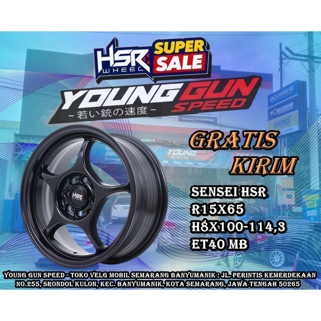 Jual Velg Rep Enkei R Hsr Sensei Velg Mobil R Untuk Xenia Jazz