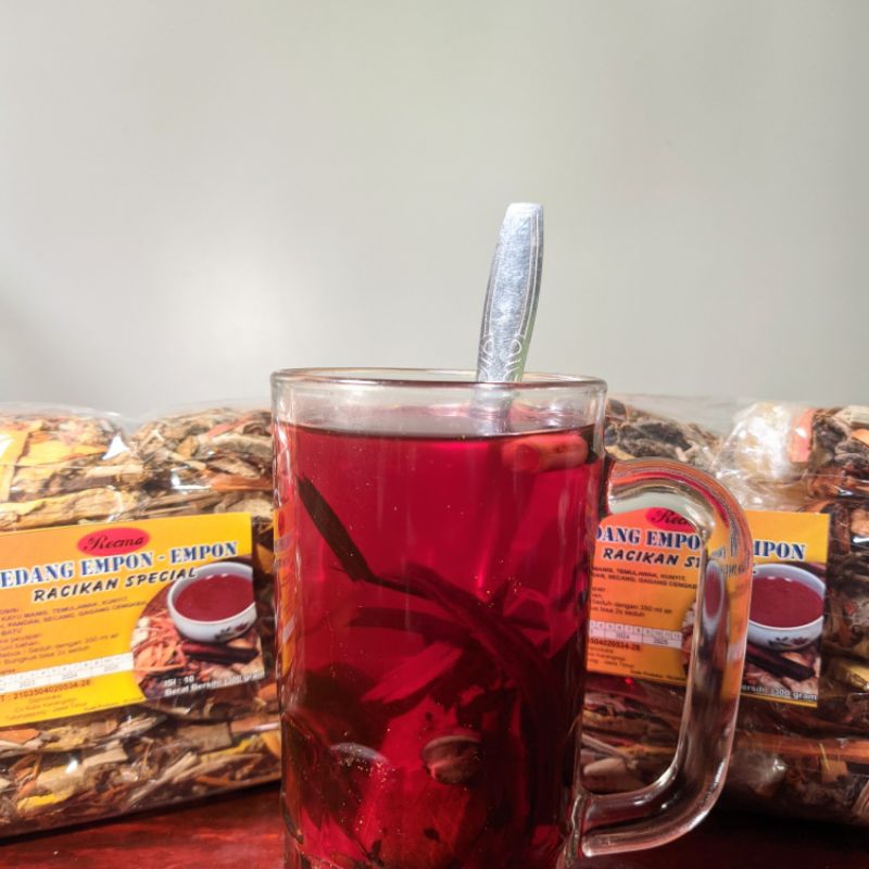 Jual Wedang Uwuh Halal Rempah Komplit Gula Batu Box Isi Pcs