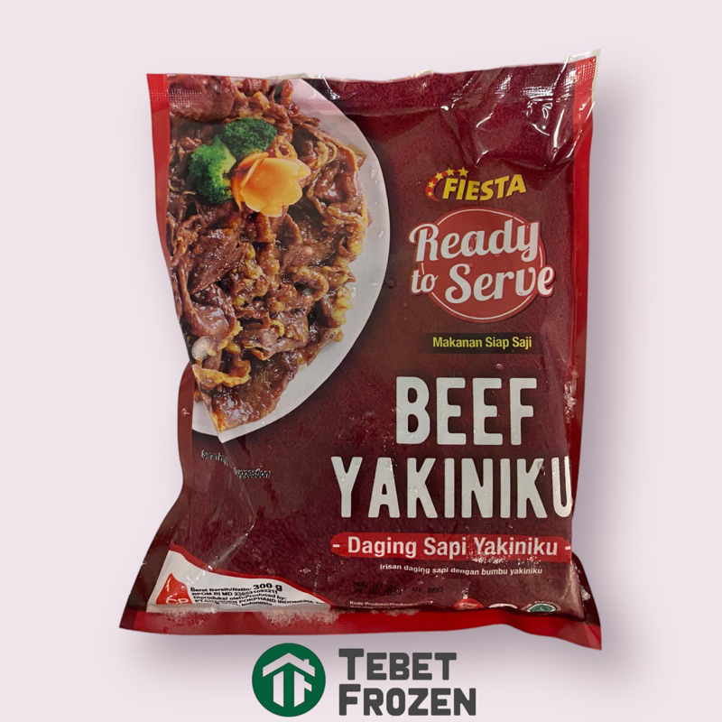 Jual Fiesta Ready To Serve Beef Yakiniku Gram Tebet Frozen