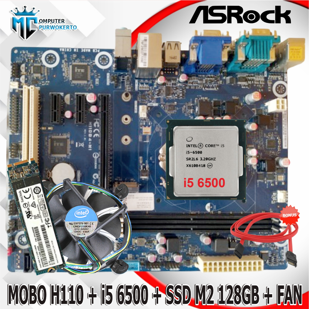 Jual Mobo Motherboard H Lga Ddr Processor I Ssd M