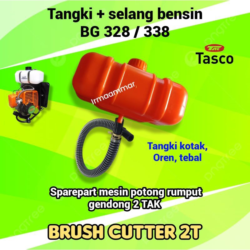 Jual Tangki Oren W Selang Bensin Minyak Brush Cutter T Bg