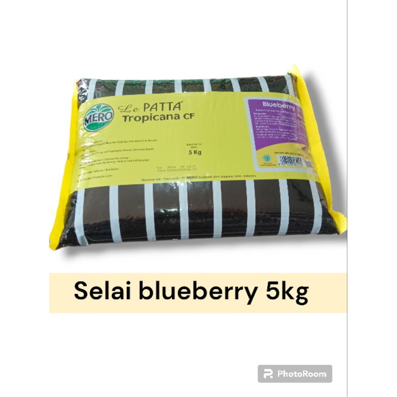 Jual Selai Blueberry Kg Le Patta Tropicana Blueberri Bluberi