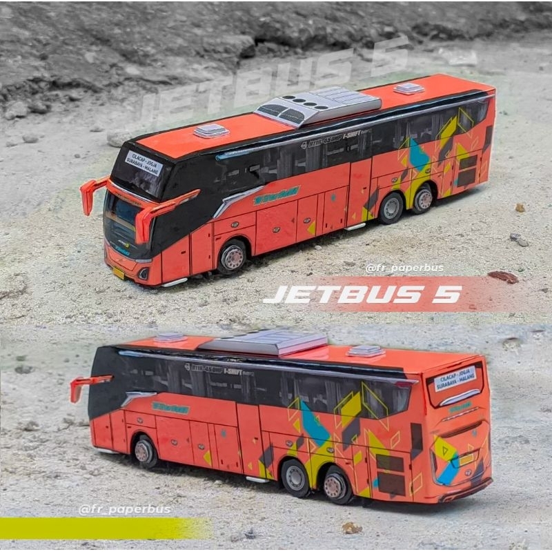 Jual Miniatur Bis Jetbus Frpaperbus Shopee Indonesia