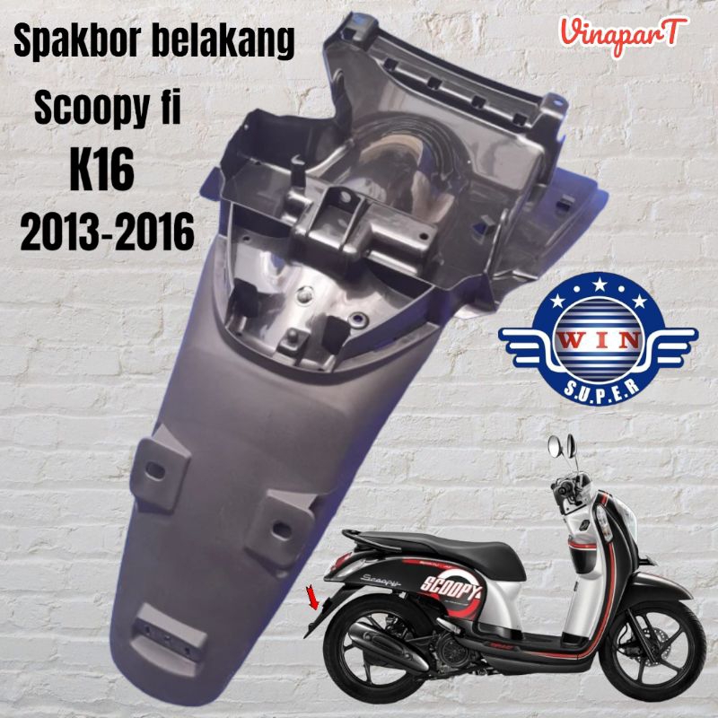 Jual Spakbor Belakang Scoopy Fi K16 Non Original Shopee Indonesia