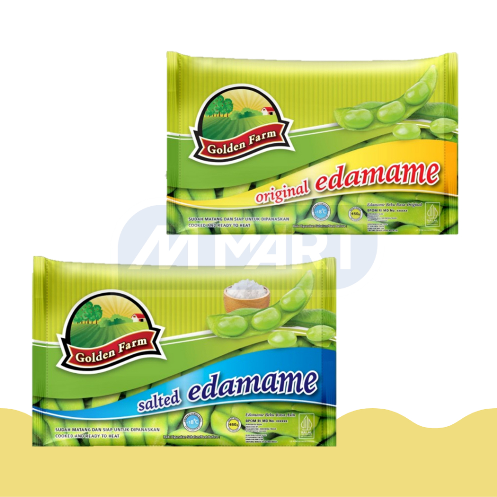 Jual Golden Farm Edamame Original Salted Shopee Indonesia