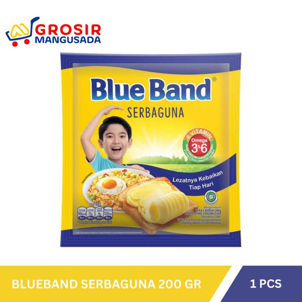 Jual Blue Band Serbaguna Margarine Sachet 200gr Shopee Indonesia