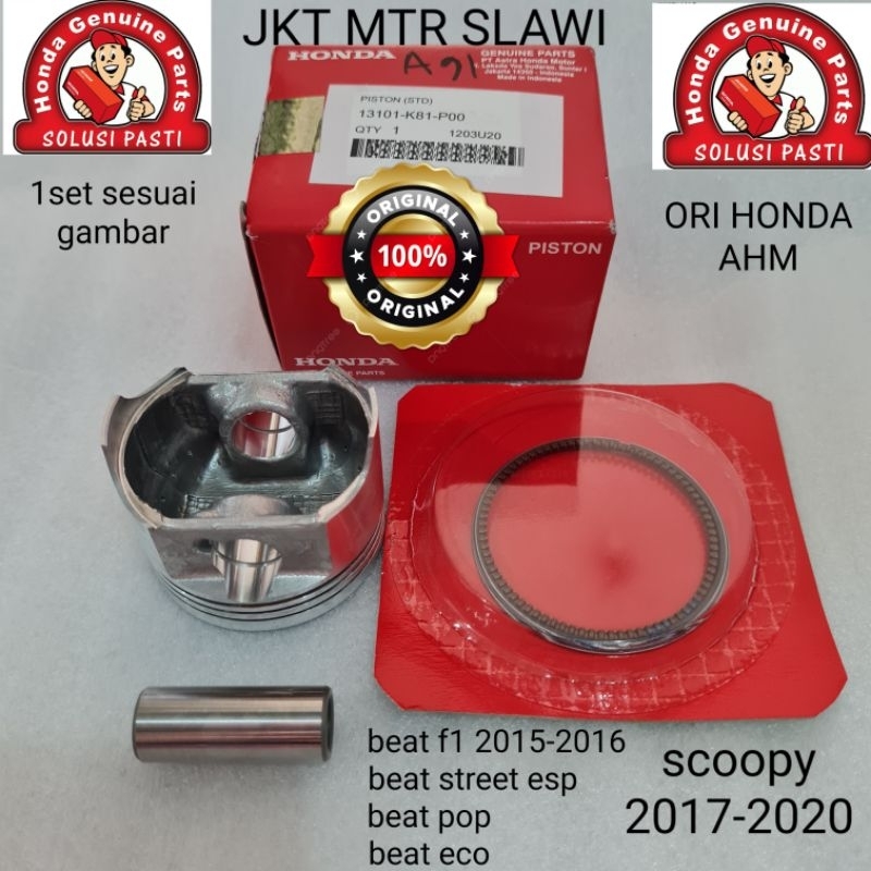 Jual 13101 K81 P00 Piston Kit Scoopy F1 2015 2020 Vario 110 F1 Beat Fi