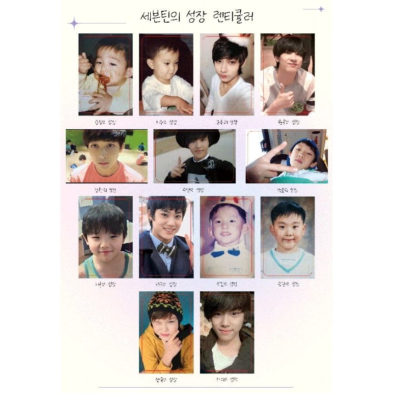 Jual Po Svt Seventeen Growth Lenticular Pc Photocard Baca Deskripsi