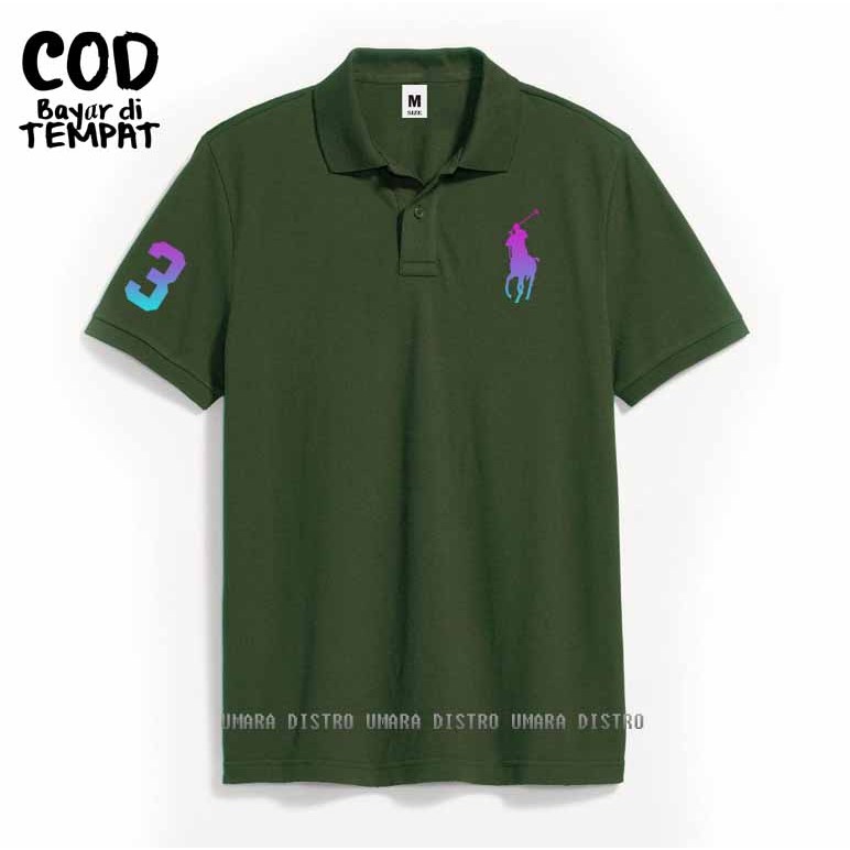 Jual New Cod T Shrit Polo Kerah Kuda Unsky Text Printing Pdf Quality