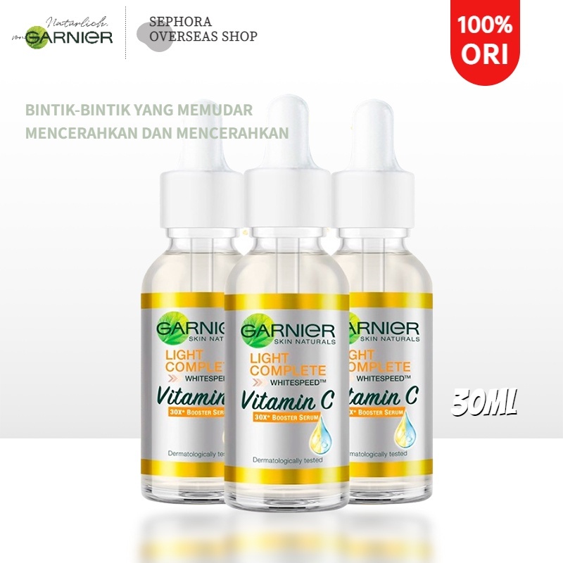 Jual Garnier Bright Complete Vitamin C 30X Twinpack Booster 30ml Serum