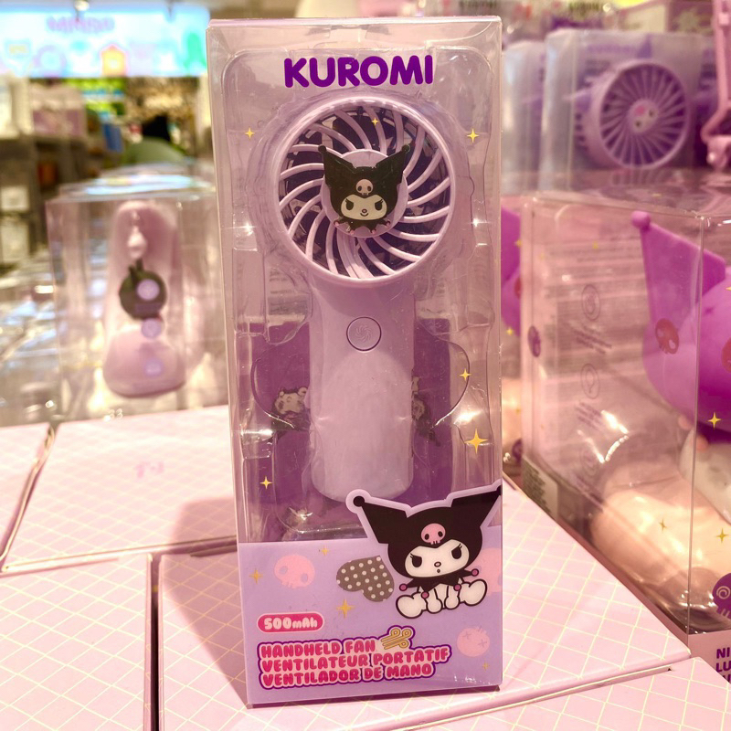 Jual Sanrio X Miniso Kipas Angin Portable Kuromi Handheld Fan 500 MAh