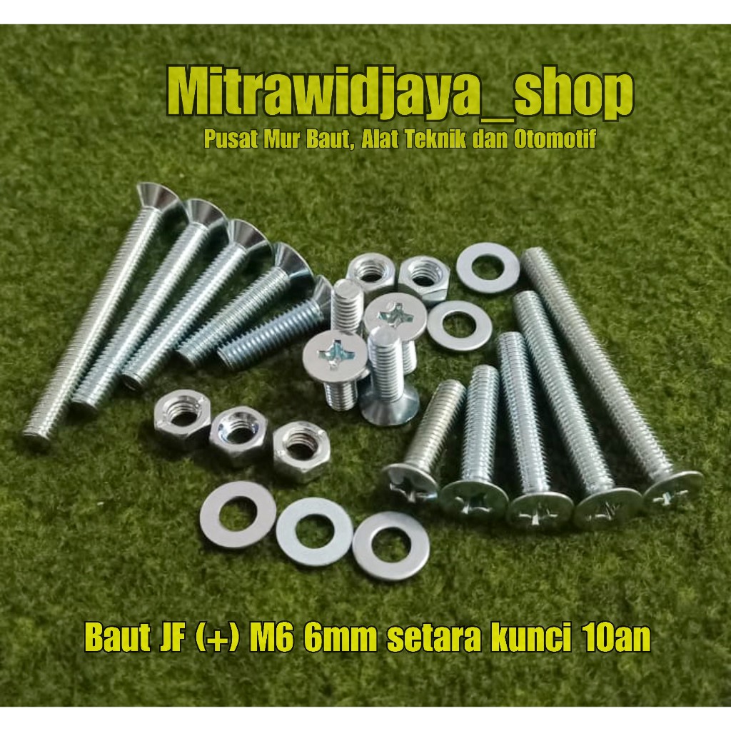 Jual Baut Tirus Flat Kunci Model Jf Tirus Panjang Cm Cm Cm