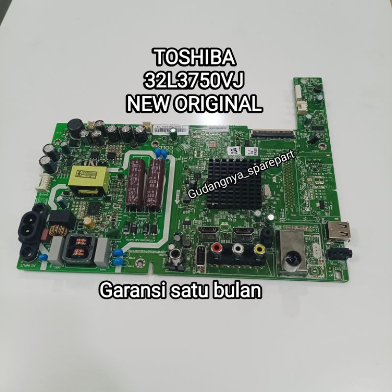 Jual MAINBOARD TOSHIBA 32L3750VJ NEW BARU MB 32L3750 MOBO MODUL MESIN