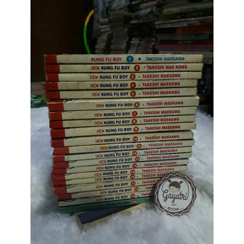 Jual Kungfu Boy New SET 1 20 Komik SET TAMAT Takeshi Maekawa