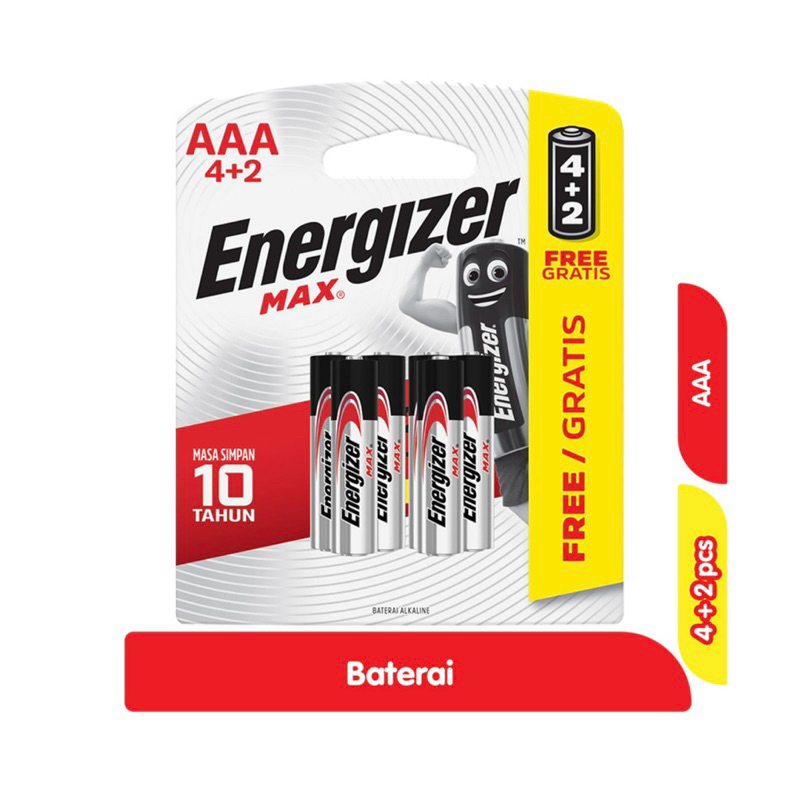 Jual Energizer Max Baterai Aaa Aa Pcs Shopee Indonesia