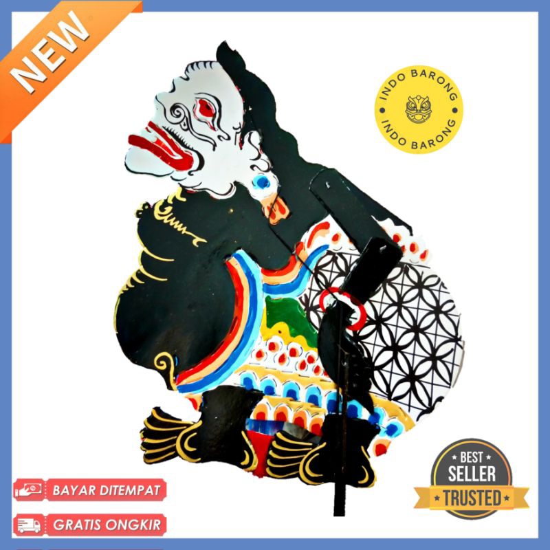 Jual WAYANG SEMAR UKURAN SEDANG 30CM Shopee Indonesia