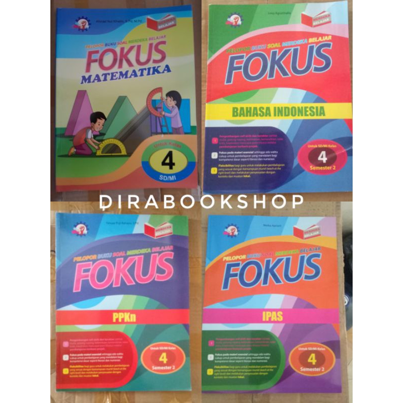 Jual Semester Fokus Kelas Sd Pelopor Buku Soal Merdeka Belajar