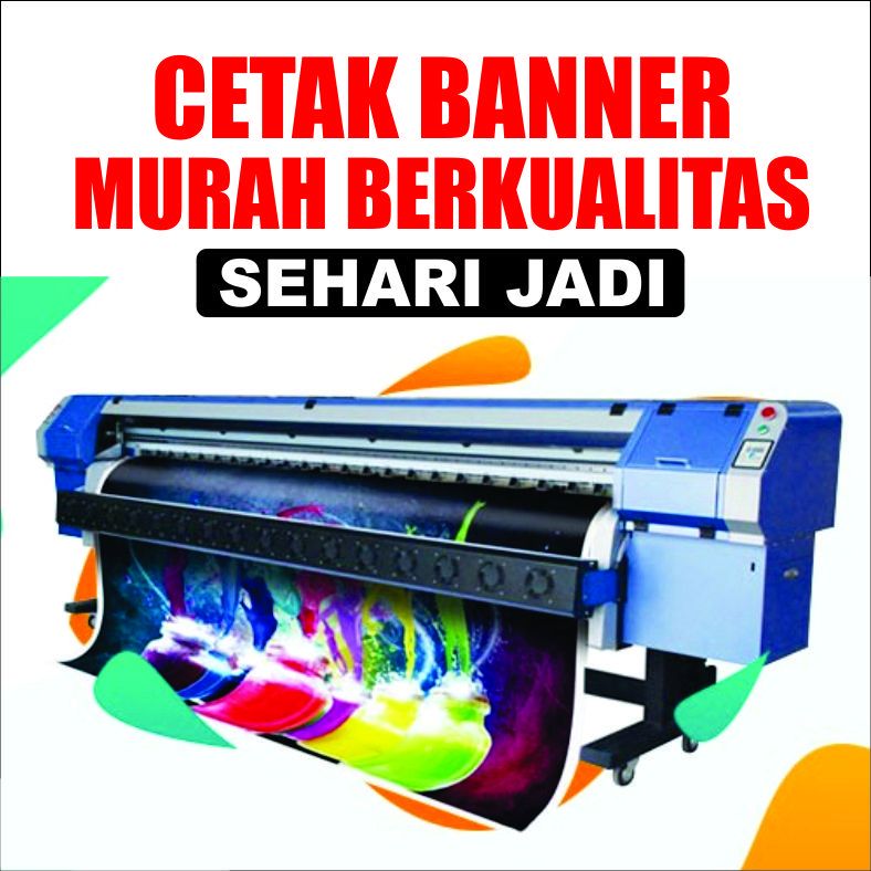 Jual Cetak Banner Digital Print Outdoor Print Spanduk Custom Murah