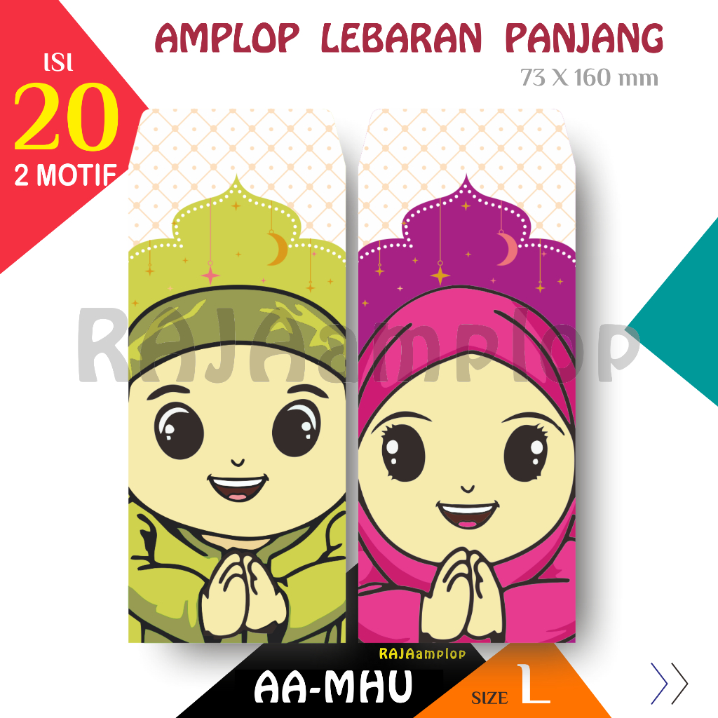 Jual Baru Rajaamplop Paket Pcs Mix Motif Angpao Lebaran Idul