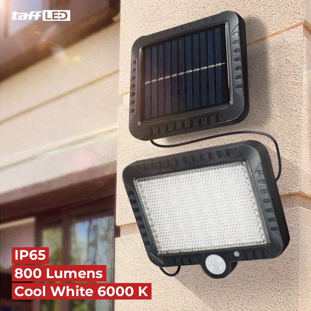 Jual TaffLED Lampu Taman Solar Panel PIR Motion Sensor 56 LED DPT18