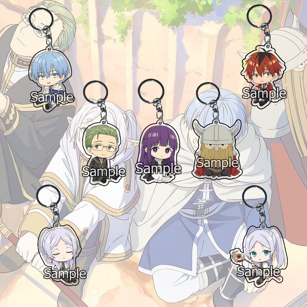 Jual Gantungan Kunci Anime Sousou No Frieren Key Chain Souvenir