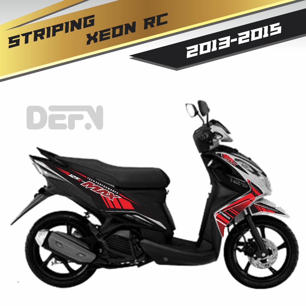 Jual Stiker Striping Decal Yamaha Xeon RC 2013 2015 Semifullbody