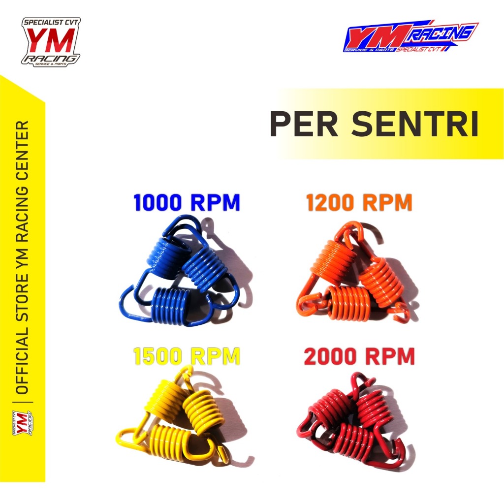 Jual PER SENTRI 1000 RPM 1200 RPM 1500 RPM 2000 RPM 1 SET ISI 3 PCS