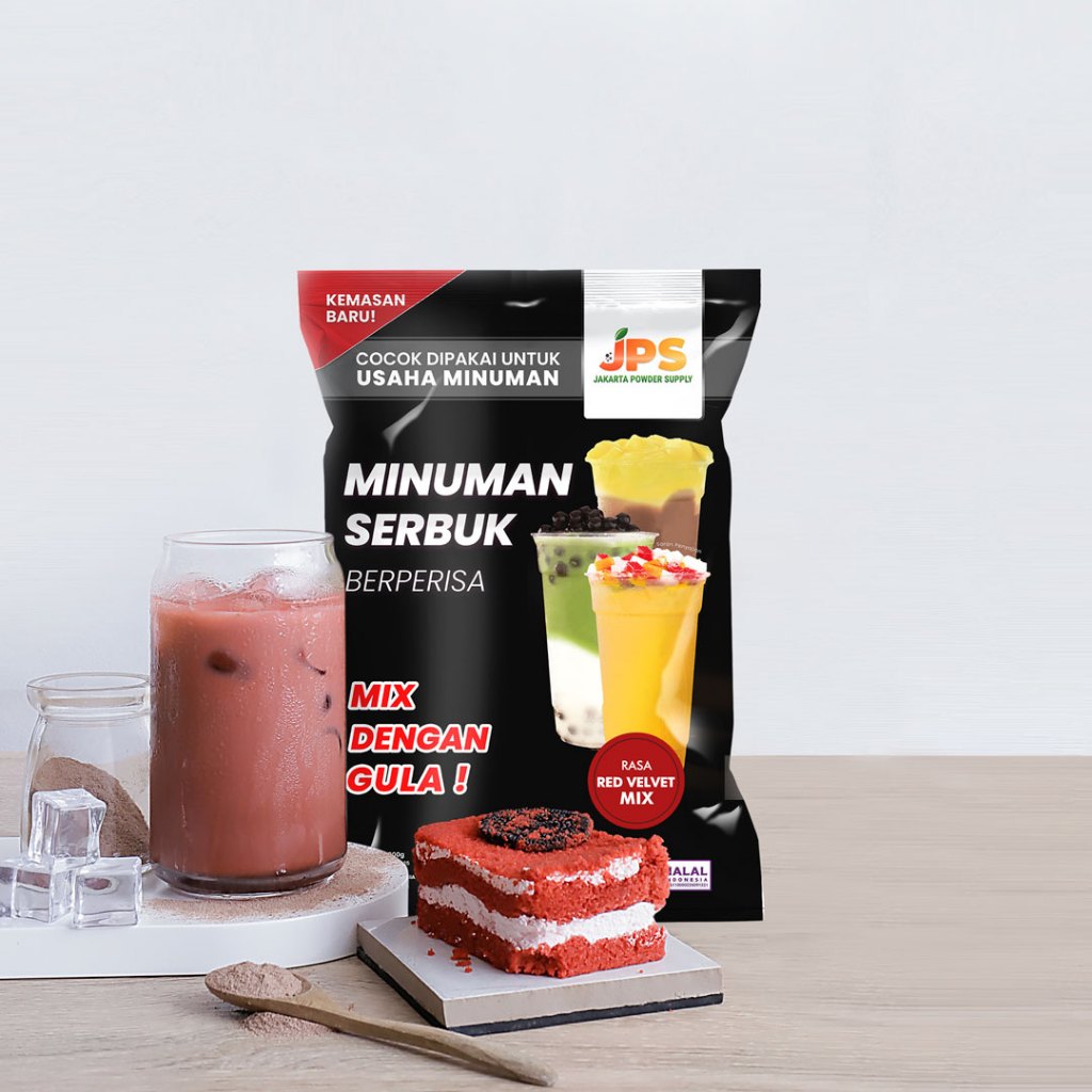 Jual Powder Drink Jps Bubuk Minuman Rasa Red Velvet Mix Kg Shopee