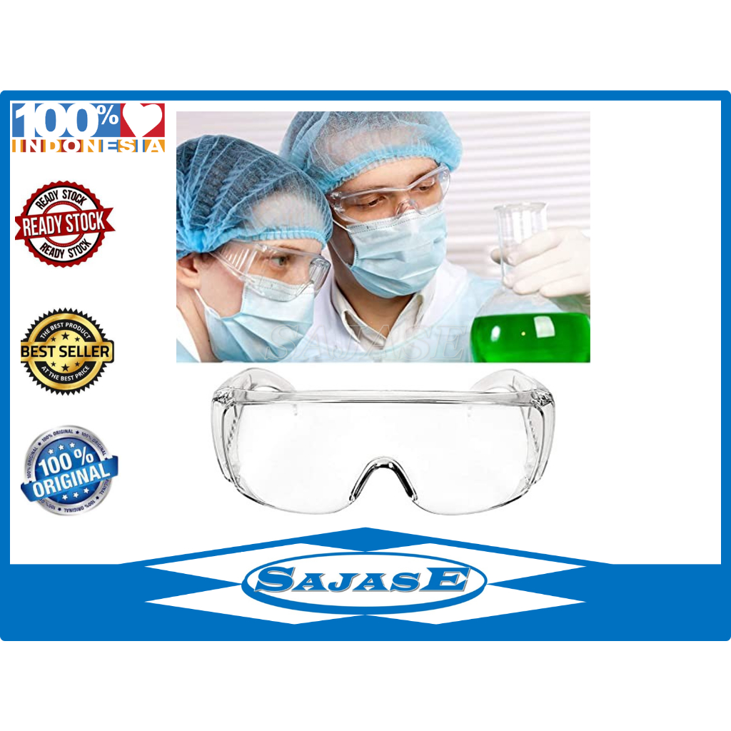 Jual Safety Googles Plastik Google Safety Laboratorium Kacamata Medis