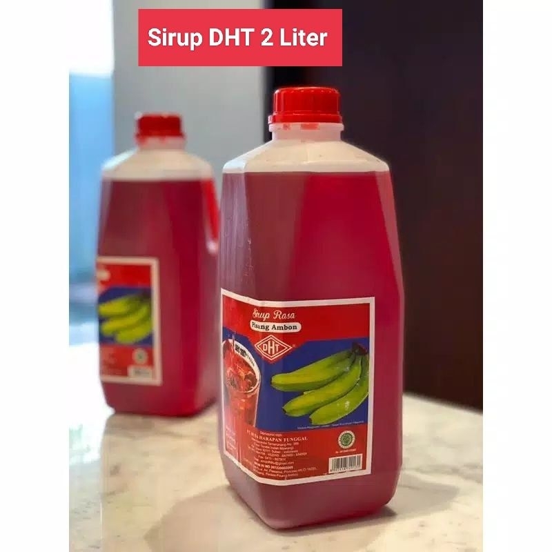 Jual Sirup Dht Pisang Ambon Asli Makassar Liter Shopee Indonesia