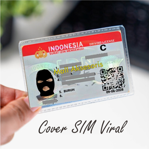 Jual Cover Sim Sampul Pelindung Kartu Anti Gores Untuk Ktp Sim Id Card