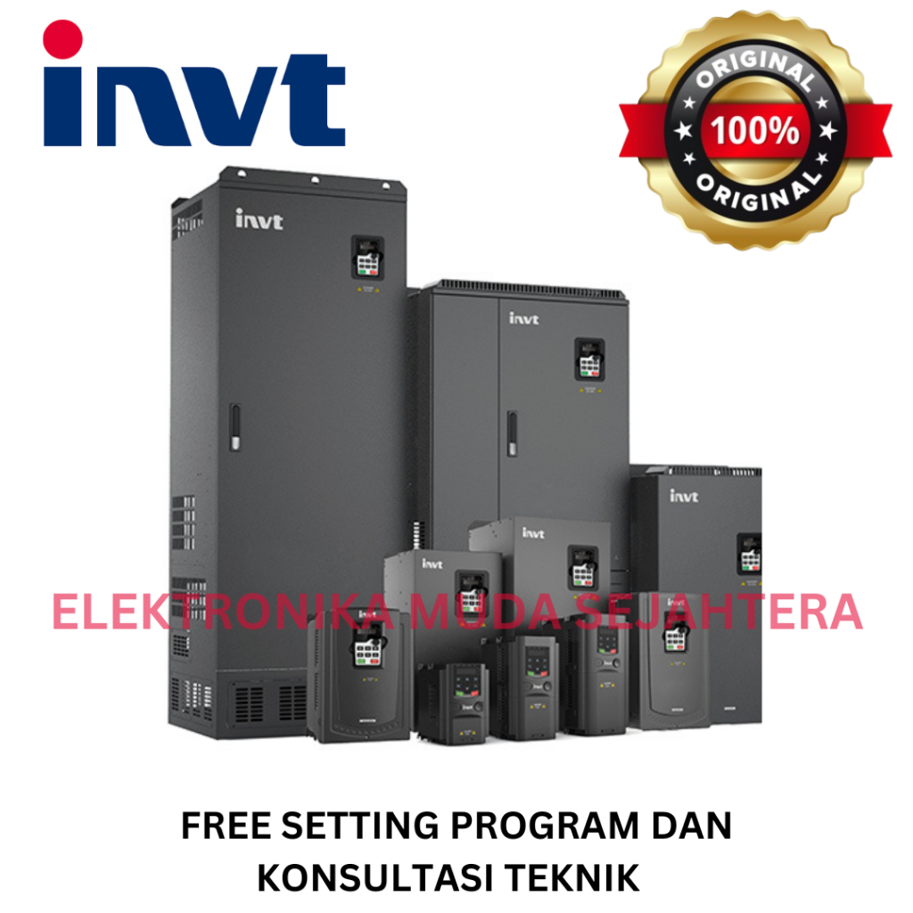 Jual Inverter Invt Kw Kw V Phase Vfd Variable Frequency Drive