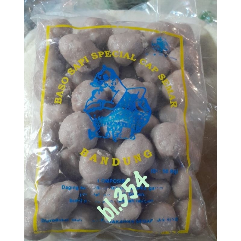 Jual Bakso Sapi Semar Bakso Semar Bandung Baso Sapi Isi 50pcs 500