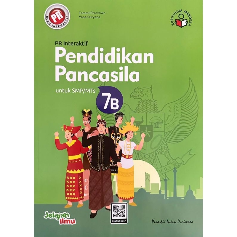 Jual Buku PR LKS Pendidikan Pancasila PPKN Kelas 7B Kurikulum Merdeka