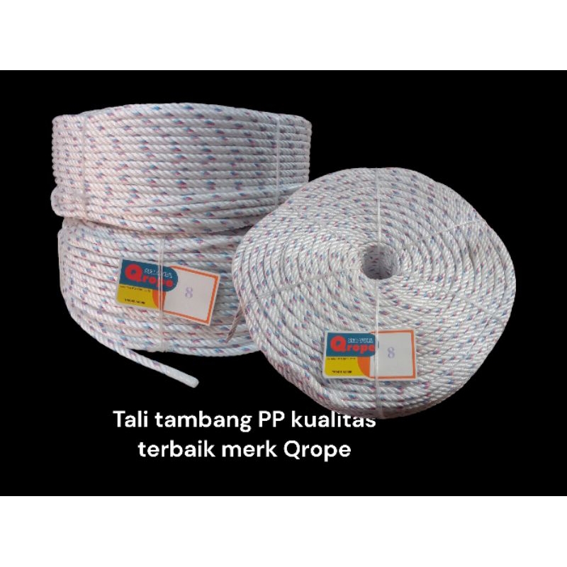 Jual Tali Tambang Pp Mm Merk Qrope Harga Per Meter Shopee Indonesia