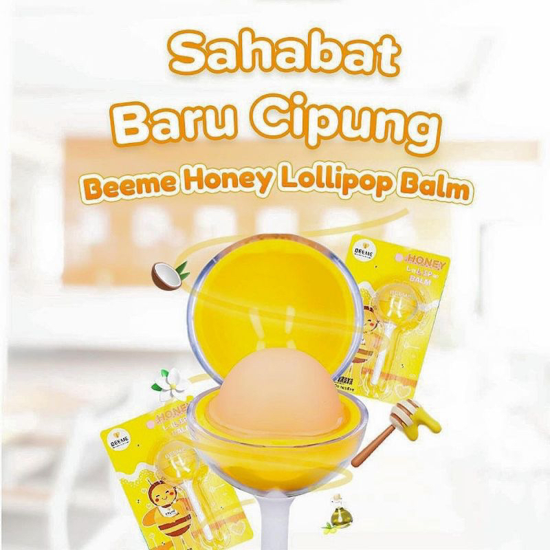 Jual BEEME Honey Lollipop Balm Lip Balm Moisturizer Pelembab Bibir