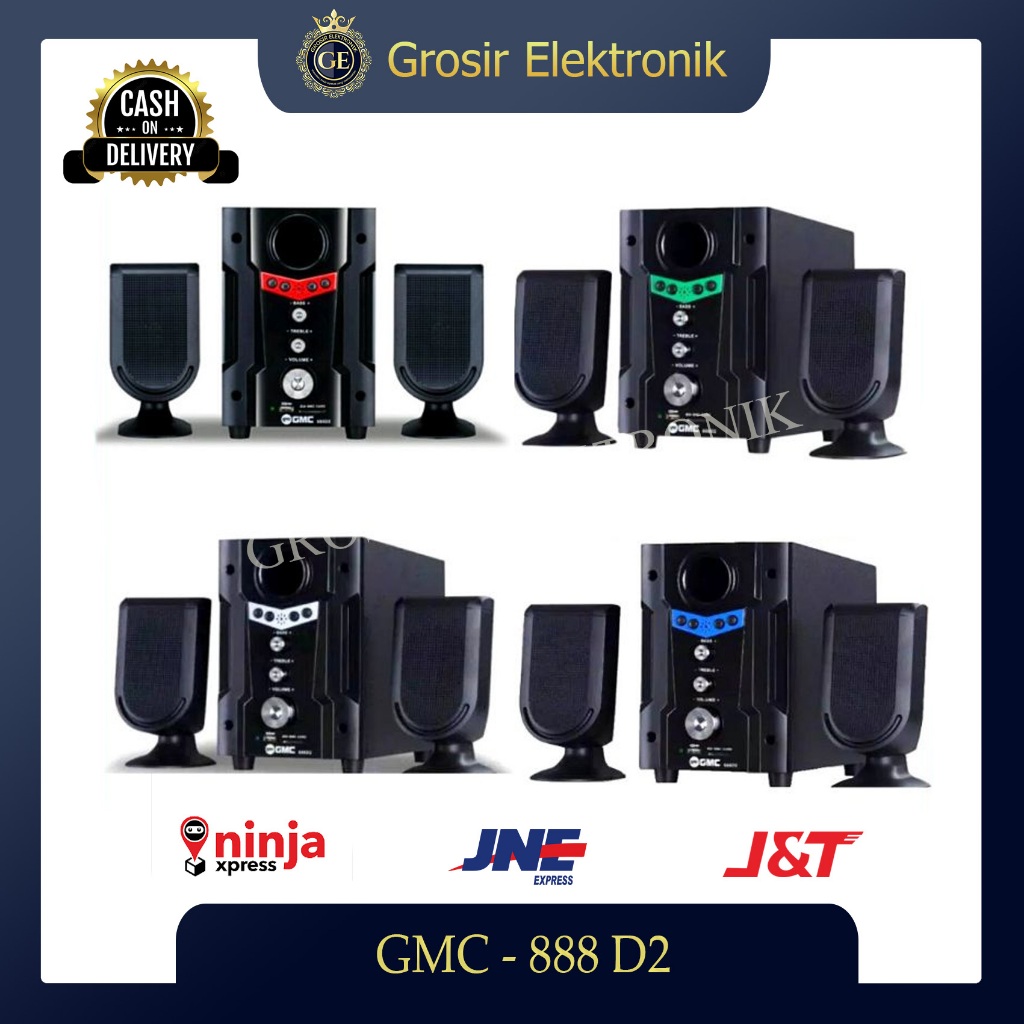 Jual GMC 888D2 Multimedia Speaker Aktif Dengan Bluetooth Shopee Indonesia